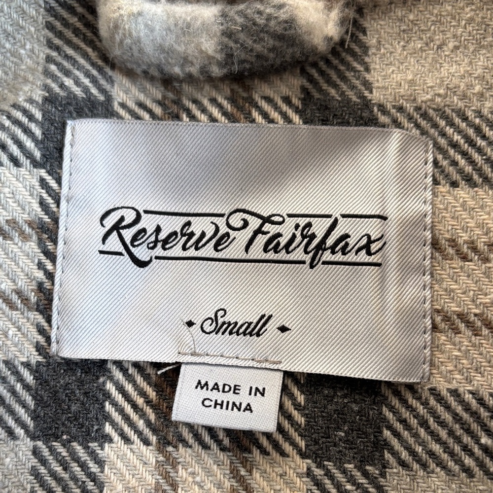 Plaid Button-Up Jacket Shacket - Picture 2 of 5